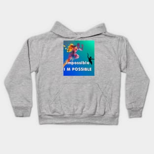 Positive thoughts Kids Hoodie